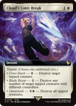 Cloud's Limit Break Extended Art Foil - FIC 0103 NM - MTG Magic - Image 1
