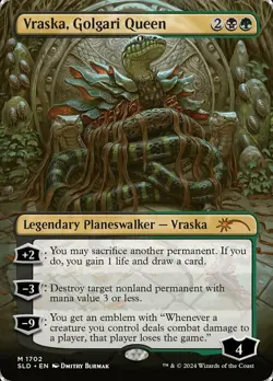 MTG Vraska, Golgari Queen (1702), NM-Mint, English Secret Lair Drop Series - Image 1
