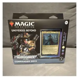 Magic: The Gathering Warhammer 40,000 Commander Deck Forces of the Imperium New - Image 1