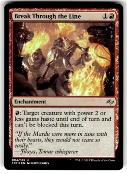 Break Through the Line Fate Reforged FOIL MTG - Image 1
