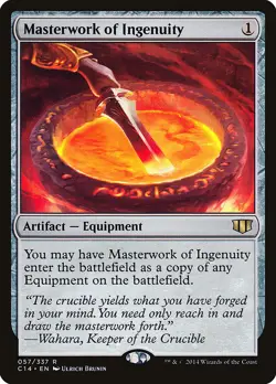 Masterwork of Ingenuity [Commander 2014] Magic MTG - Image 1