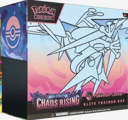 Chaos Rising Pokemon Center Exclusive ETB Elite Trainer Box New & Sealed PRESALE - Image 1