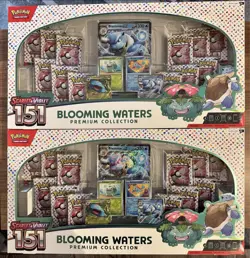 Pokemon Scarlet & Violet 151 Blooming Waters Premium Collection Box 2023 - Image 1