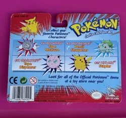 Vtg 1999 Pokemon Stationery Set Clip Magnet Eraser Pikachu Snorlax Squirtle - Image 4