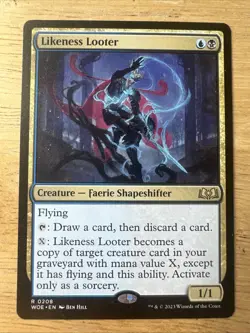 Likeness Looter, Wilds of Eldraine, MTG WOE NM/M - Image 1