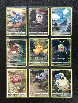 Crown Zenith Galarian Gallery 9 Card Set: GG26-GG34 Pokemon Cards - NM - Image 1