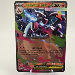 Mega Charizard X EX 013/094 Pokemon ME02: PFL Double Rare Holo 2025 - Image 1