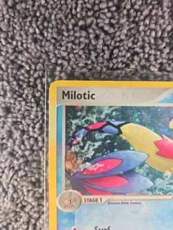 Milotic 8/106 Emerald Holo Vintage Pokemon LP - Image 2