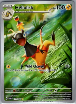 Heliolisk 177/167 SV06: Twilight Masquerade - Pokemon Card - NM - Image 1