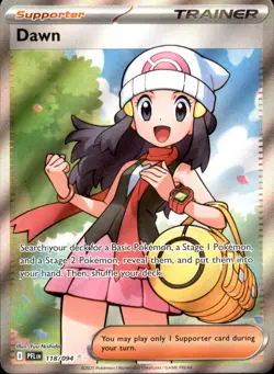 Dawn 118/094 Ultra Rare - Pokemon ME02: Phantasmal Flames NM - Image 1