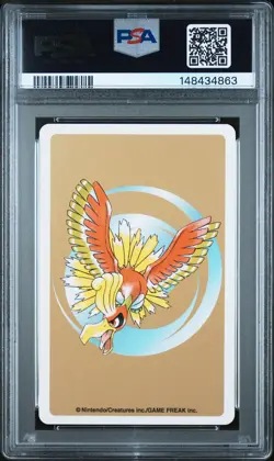 2000 POKEMON GOLD VERSION PLAYING CARDS 5 OF SPADES #054 PSYDUCK PSA 9 - Image 2