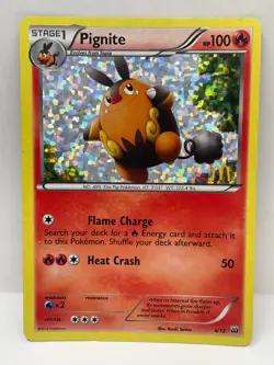 Pignite 2012 McDonalds Holo 4/12 Pokemon TCG - Image 1