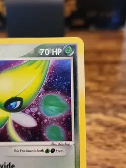 Dark Celebi 4/101 Pokemon TCG Holo Rare Card Hidden Legends w/ 💫 SWIRL - NM - Image 2