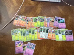 2025 White Flare Card Bulk Lot Pokemon English - Image 2