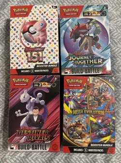Pokemon Scarlet & Violet 151 Booster Bundle Box 6pks + 3 more boxes-New-English - Image 1