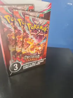 Pokemon TCG Scarlet & Violet Obsidian Flames Booster Packs-3 - Image 3