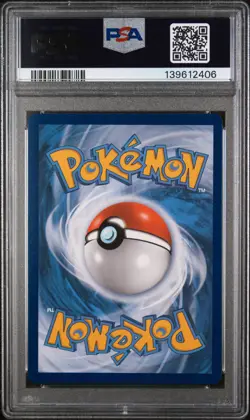 2021 POKEMON SWSH BLACK STAR PROMO #099 FULL ART/CROBAT VMAX PSA 9 - Image 2