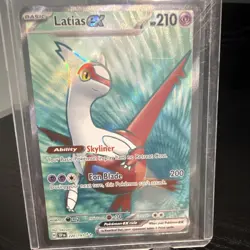 Pokemon Latias ex Ultra Rare Holo 220/191 Sv08 Surging Sparks 210HP English - Image 1