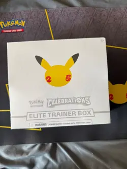 Pokemon TCG Celebrations Elite Trainer Box 25th Anniversary ETB Factory Sealed - Image 1