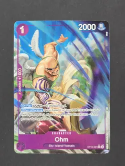 One Piece Ohm Alternate Art OP15-EB04 Adventure on Kami’s Island Foil - Image 1