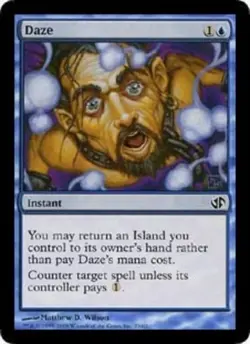 1x Daze NM-Mint, English Duel Decks: Jace vs Chandra MTG Magic - Image 1