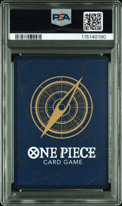 Koby One Piece 2025 Official Event Top Prize Promo Japanese OP11-119 SEC PSA 10 - Image 2