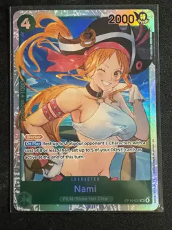 Nami OP14-031 The Azure Sea's Seven Foil - Image 1