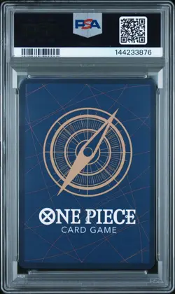 2025 One Piece OP10 En Donquixote Doflamingo Alternate Art #071 PSA 10 Gem - Image 2