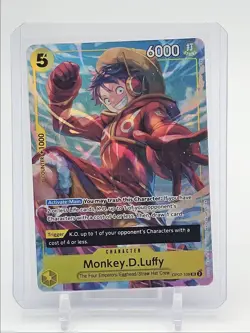 MONKEY D. LUFFY 2024 ONE PIECE 500 YEARS IN THE FUTURE SUPER RARE Q5690 - Image 1