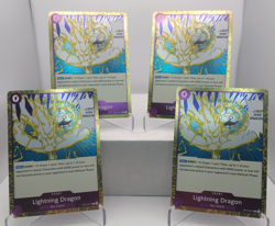 Lightning Dragon Playset OP15-077 x4 Adventure On Kami's Island One Piece - Image 1