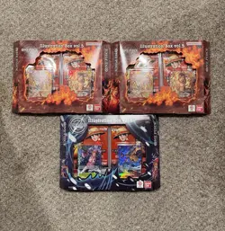 One Piece TCG Illustration Box Vol 5 and Vol 6 - LOT of 3 - Factory Sealed NEW - Image 1