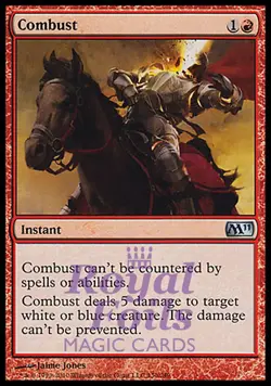 Combust 1x FOIL MTG M11 Core Set Uncommon MINT red - Image 1