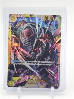 CHARLOTTE KATAKURI 2023 ONE PIECE PILLARS OF STRENGTH SECRET RARE A Q5690 - Image 1