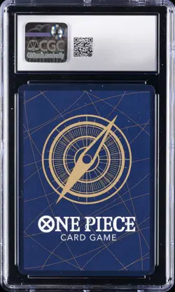 2025 ONE PIECE JPN A FIST OF DIVINE SPEED SUPER RARE ALT ART NAMI CGC 10 GM - Image 2
