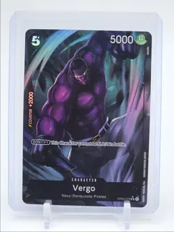 VERGO 2023 ONE PIECE PILLARS OF STRENGTH UNCOMMON ALT ART OP03-079 Q5690 - Image 1