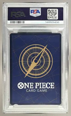 148509496 Shirahoshi 2024 One Piece The Best #OP05-082 Jolly Roger Foil PSA 10 - Image 2