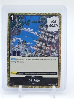ICE AGE 2023 ONE PIECE PARAMOUNT WAR UNCOMMON FOIL OP02-117 Q5690 - Image 1