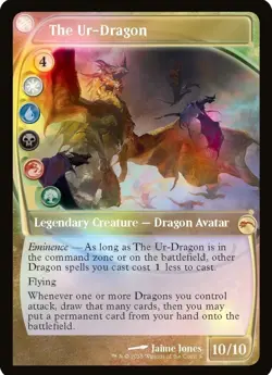 MTG The Ur-Dragon Future Sight FOIL Festival in a Box Atlanta Secret Lair Magic - Image 1