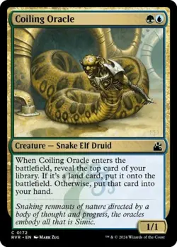 Coiling Oracle - Near Mint MTG Ravnica Remastered - Image 1