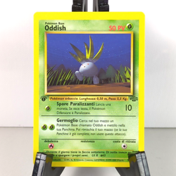Pokemon Oddish 58/64 - ITALIAN 1st Edition Jungle WOTC - Never Played NM/M - Image 1