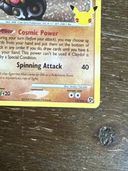 2021 Pokemon Celebrations #15/106 Claydol LV. 45 Holo Rare Mint - Image 2
