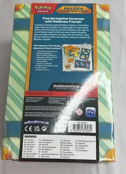 Paldea Adventure Chest Sealed Pokemon TCG (6 Packs 7 Promo Cards) - Image 2