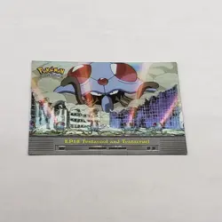 2000 Topps Pokemon Series 2 Episode CardEP18 Tentacool and Tentacruel Foil Holo - Image 2