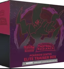 SWSH10: Astral Radiance Pokemon Center Exclusive Elite Trainer Box ETB Sealed - Image 1