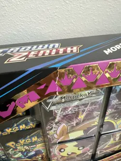 Pokemon Crown Zenith Morpeko V-Union Premium Playmat Collection Box - SEALED - Image 4