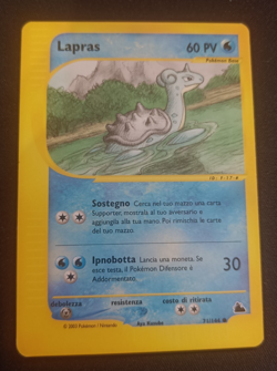 Pokemon Lapras 71/144 Skyridge - Comune ITA NM Near Mint Kusube - Image 1