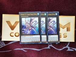3x (M/NM) Number C32: Shark Drake LeVeiss MP25-EN248 Ultra Rare 1st Ed. Yugioh - Image 1