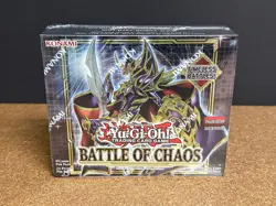 YU-GI-OH! BATTLE OF CHAOS FACTORY SEALED 1ST EDITION BOOSTER BOX BACH YUGIOH - Image 1