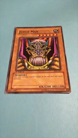 Yugioh! Judge Man - SDK-007 - Common - 1st Edition - LP - English - Image 1