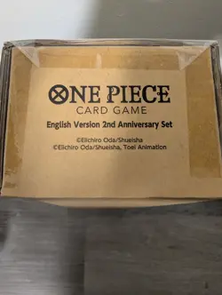 One Piece English Version 2nd Anniversary Set (Sealed Promotional Bundle) New - Image 1